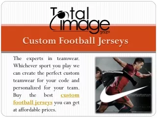 Custom Football Jerseys