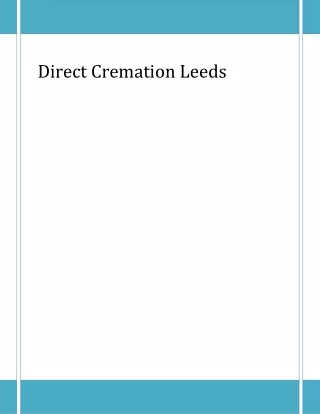 direct cremation leeds