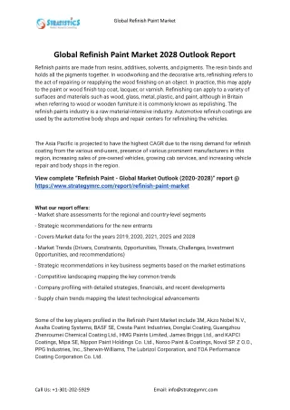 global refinish paint market