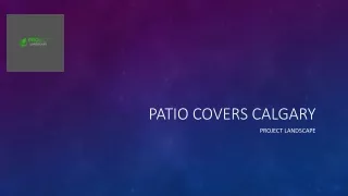 Best Patio covers calgary