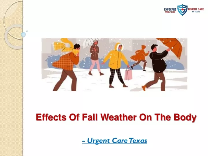 effects of fall weather on the body