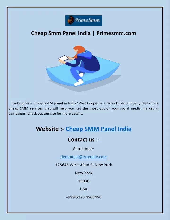 cheap smm panel india primesmm com