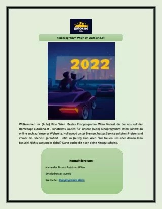 kinoprogramm wien im autokino at
