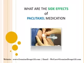 How do you feel after taking Paclitaxel