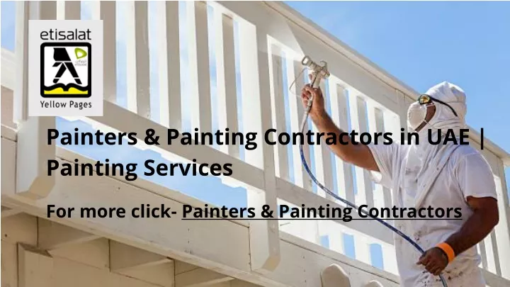 painters painting contractors in uae painting