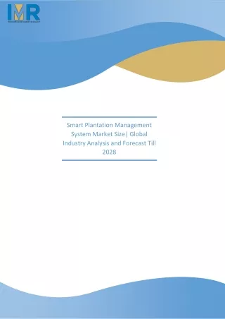 smart plantation management system market size