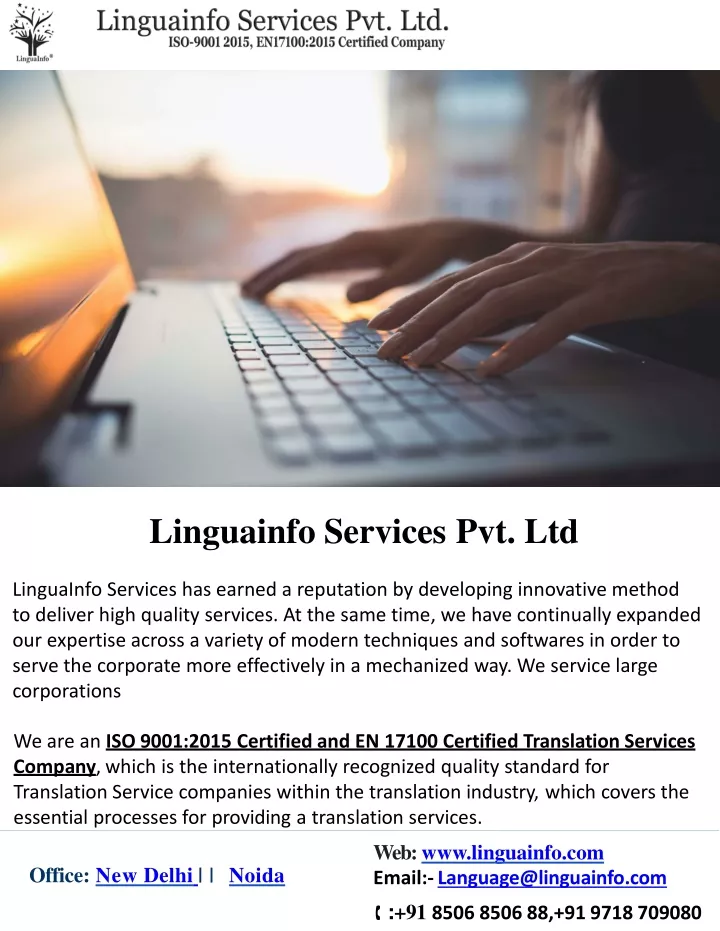 linguainfo services pvt ltd