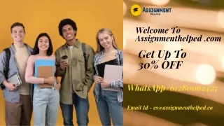 welcome to assignmenthelped com get up to 30 off