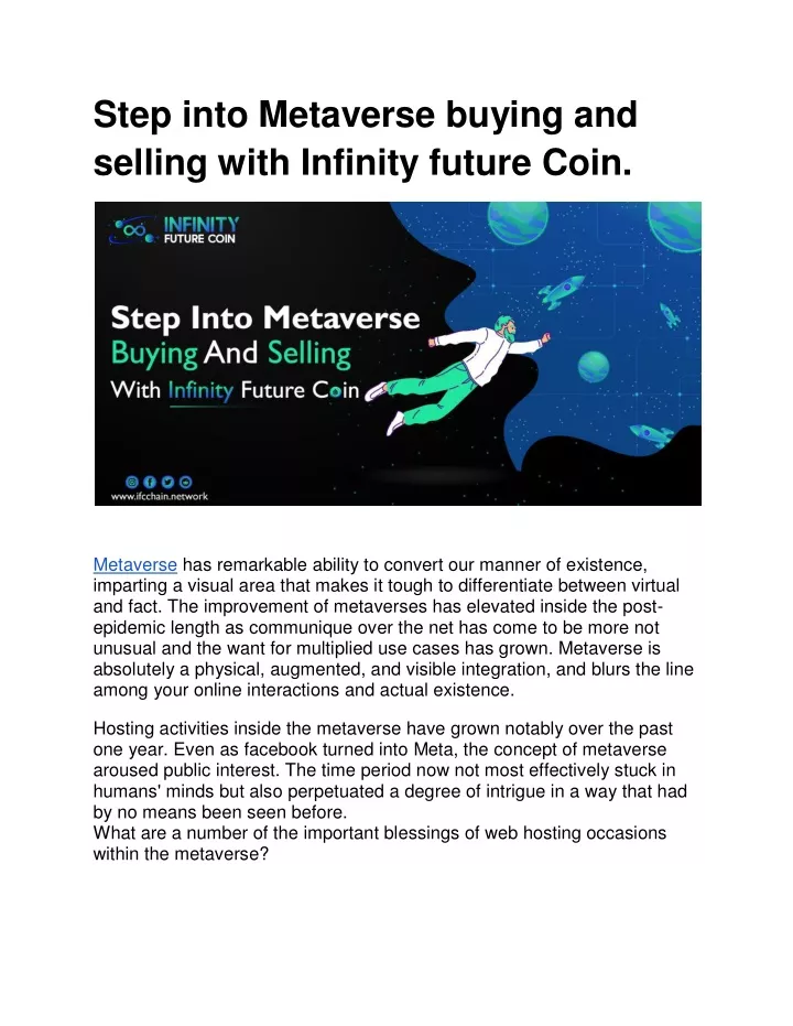 step into metaverse buying and selling with