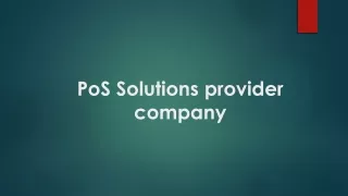 pos solutions provider company