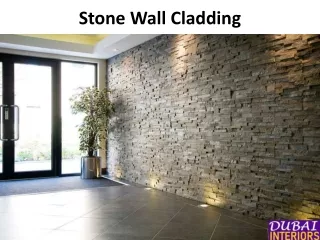 stone wall cladding