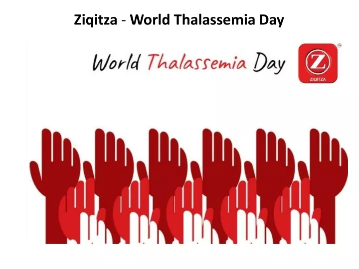 ziqitza world thalassemia day