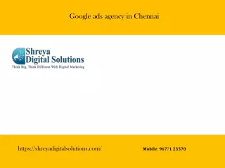 Google ads agency in Chennai