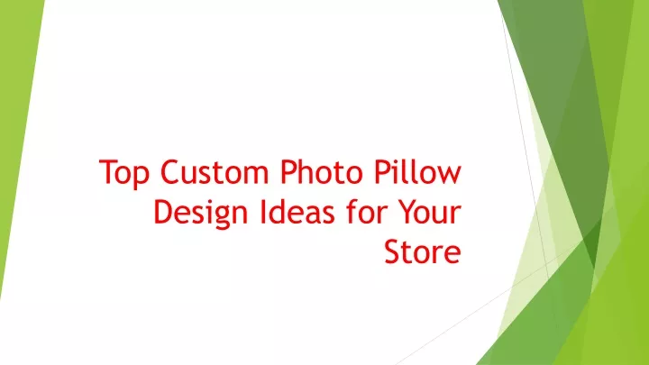 top custom photo pillow design ideas for your store