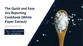 the quick and easy jira reporting cookbook white