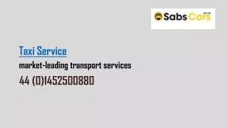 Taxi Service