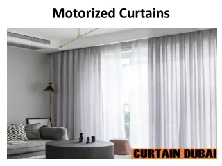 motorized curtains