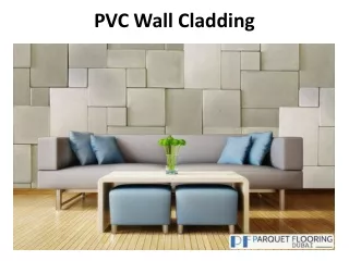 pvc wall cladding