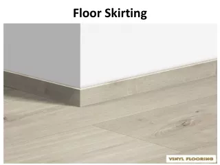 floor skirting