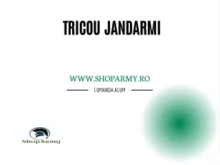 Tricou Jandarmi