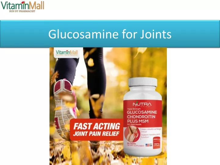 glucosamine for joints