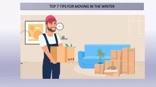 TOP 7 TIPS FOR MOVING IN THE WINTER