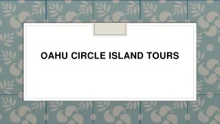 oahu circle island tours