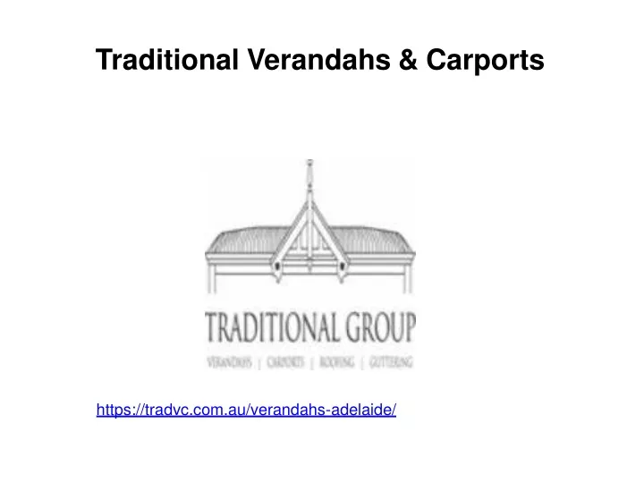 traditional verandahs carports