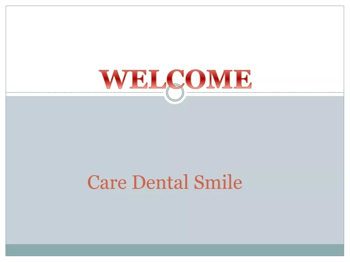 care dental smile