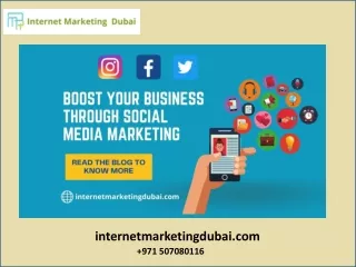 Social Media Marketing Agency Abu Dhabi, UAE | Benefits of Social Media