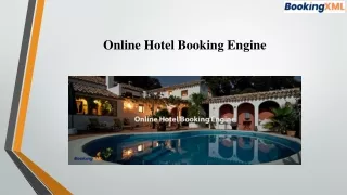 Online Hotel Booking Engine