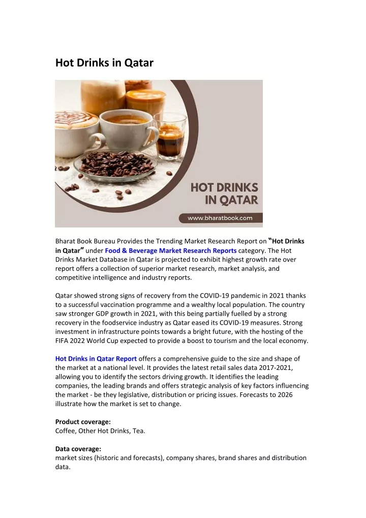 hot drinks in qatar