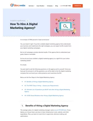 How to choose the best Digital Marketing Agency