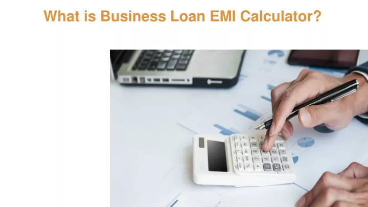 what is business loan emi calculator