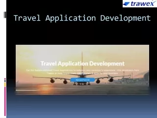 Travel Application Development