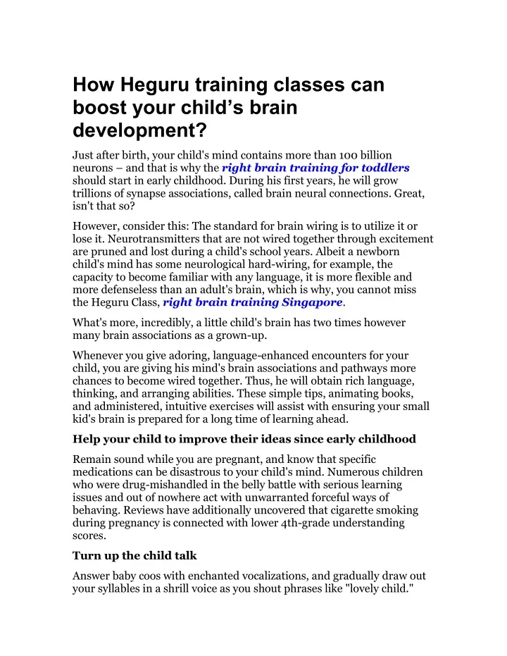 how heguru training classes can boost your child