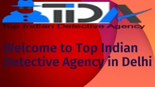 Private Detective Agency in Delhi