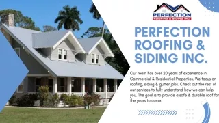 Gutter Installation Ocean County |Perfection Roofing & Siding Inc.
