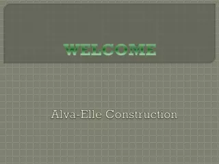 alva elle construction