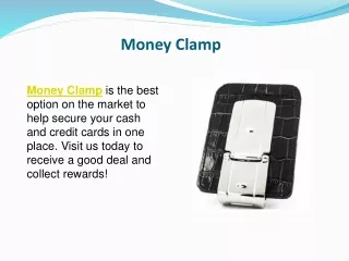 Money Clamp