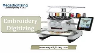Embroidery Digitizing