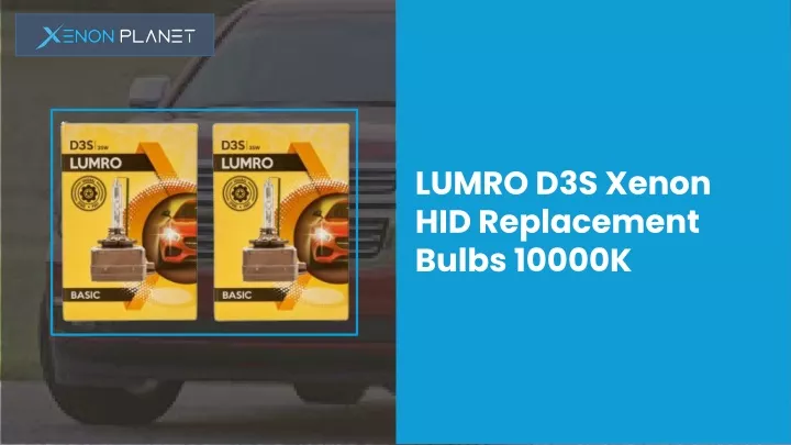 lumro d3s xenon hid replacement bulbs 10000k