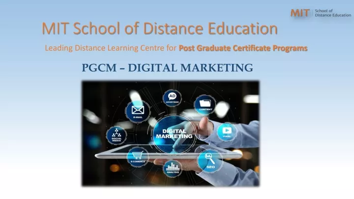 mit school of distance education