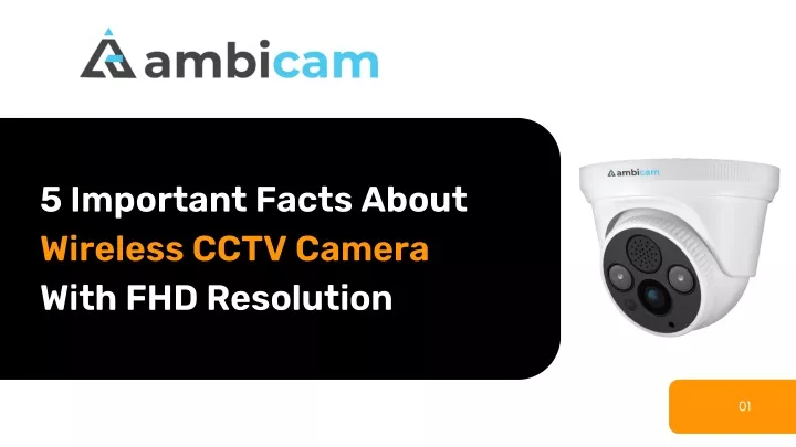 5 important facts about wireless cctv camera with