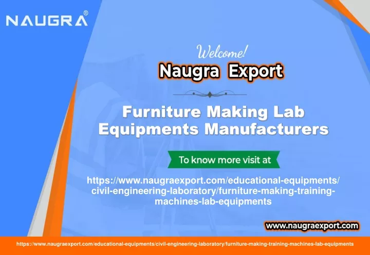 furniture making lab equipments manufacturers