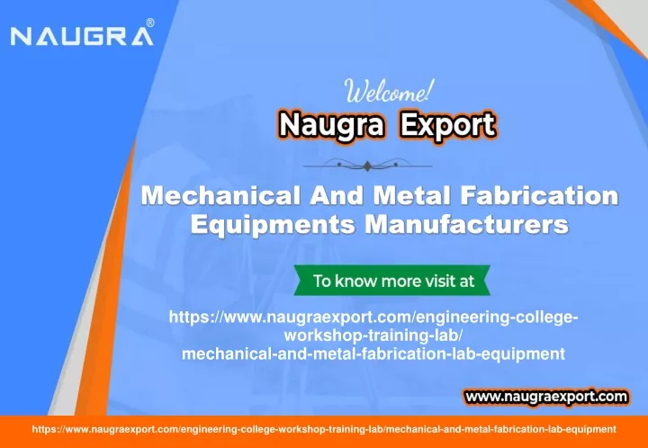 mechanical and metal fabrication equipments