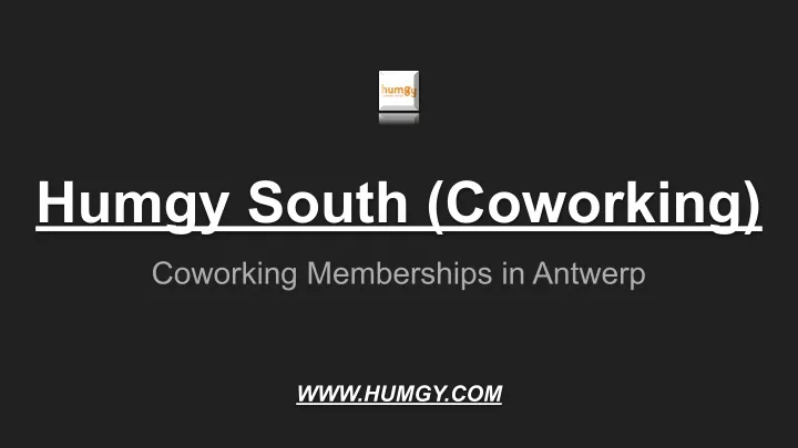 humgy south coworking