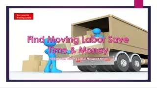 Find Moving Labor Save Time & Money, Nationwide Moving Labor