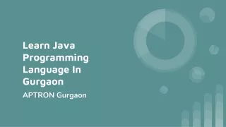 learn java programming language in gurgaon