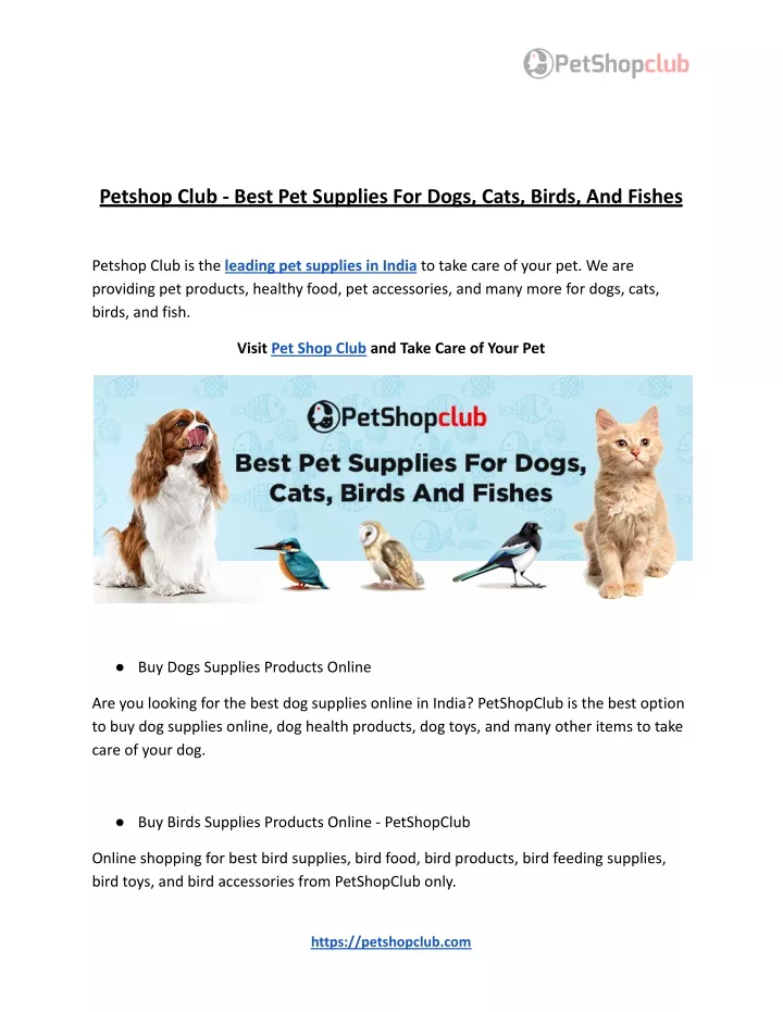 petshop club best pet supplies for dogs cats